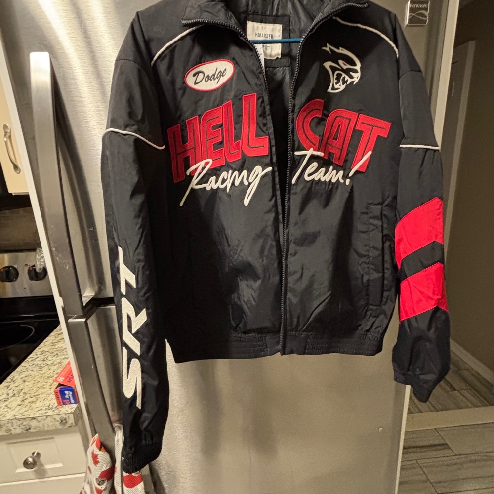 Holilister Race Jacket ( windbreaker)  xs fairly new. no tags. BOGO